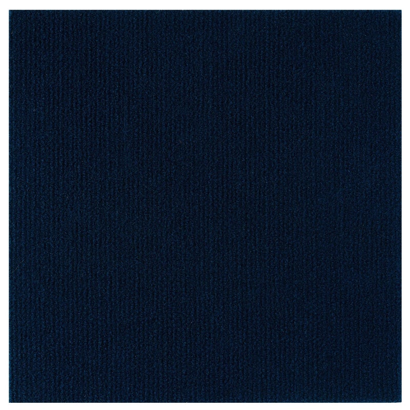 Achim Nexus Self Adhesive 12-Inch Carpet Floor Tiles, 12 Tiles - 12" x 12", Navy Blue - Peel & Stick, DIY Flooring for Kitchen, Dining Room, Bedrooms & Bathrooms by Achim Home Decor - Image 2
